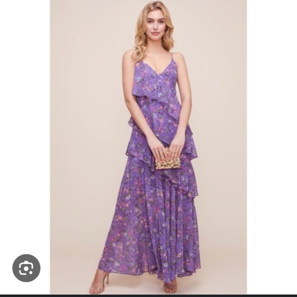 ASTR The Label Tiered Maxi Dress